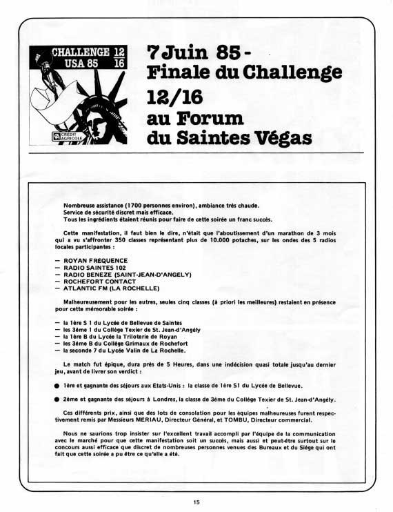 journal interne CA 1
