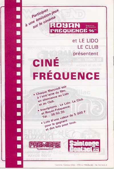 Programme 83/84 dos
